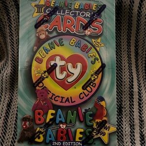 Ty Beanie Babies Collector Cards factory sealed series III 2nd edition NEW BOX